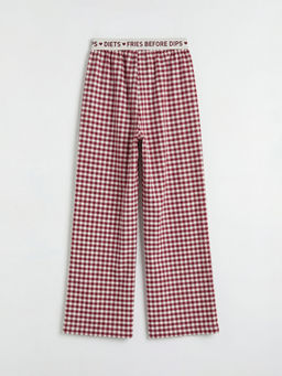 Ekose K?z ?ocuk Pijama Alt