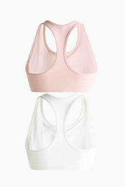 Pack de 2 sujetadores sport seamless con DryMove - H&m фото 3