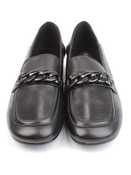 03-DCO117-1 BLACK Лоферы женские (натуральная кожа) - Фабричный китай фото 6