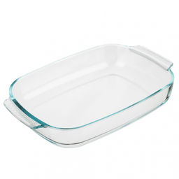 Форма для запекания прямоуг. жаропроч.с ручками SATOSHI 38*25,5*6,5см, 3,8л стекло арт. 825-032
