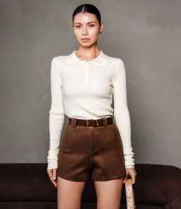 Шорты #КТ578, шоколадный