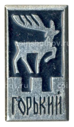 Значок Горький