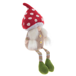 Игрушка набивная "Гриб", L14 W10 H46/27 см, 2в.