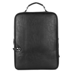 208 black, мужской рюкзак из экокожи Barcelo Biagi