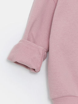 Bisiklet Yaka Elsa Bask?l? K?z Bebek Sweatshirt - Waikiki фото 2