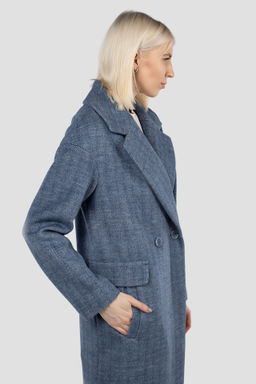 01-11415 Пальто женское демисезонное - El podio фото 7