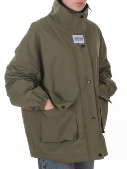 3089 GREEN Куртка демисезонная женская (100 гр. холлофайбер)