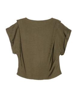 CONTE Стильная блузка с легким мерцанием LBL 912 khaki