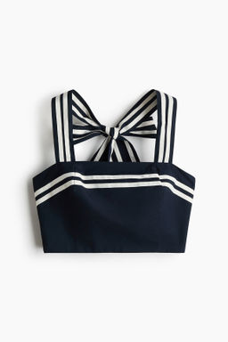 Top halter cropped