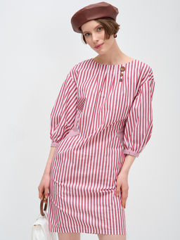 Платье с декоративными паговицами OD-272-2