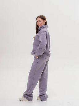 С НАЧЁСОМ костюм-трансформер с утяжками футер 3х нитка - Knitka wear фото 6