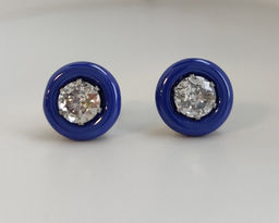 Серьги с керамикой