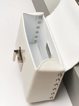 LACCOMA сумка F2100-белый натуральная кожа фото 7