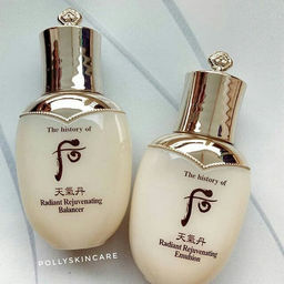 Тонер и эмульсия антивозрастные регенерирующие THE HISTORY OF WHOO Cheongidan Radiant Rejuvenating Balancer & Emulsion, Balancer 25ml+Emulsion 25ml