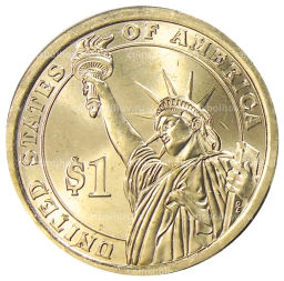 Монета 1 доллар 2015 года D США 33-й президент США Гарри Труман