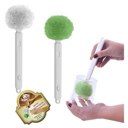 Щетка для мытья банок с телеск.ручкой 2цв. NEW, 58.152 /МультиДом/