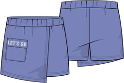 Юбка-шорты для девочки 101296 Lets go - Let's go фото 9