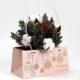 Пакет влагостойкий для цветов Magic, 24 х 12 х 12 см