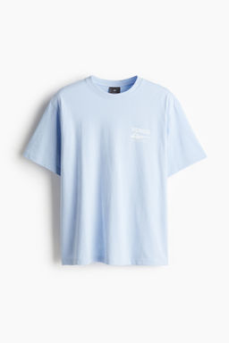 Camiseta con motivo estampado Loose Fit