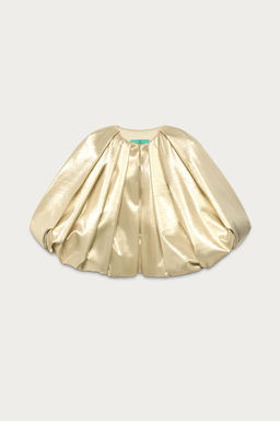 CHAQUETA VOLUMEN MARISA BERENSON X ZARA / Dorado