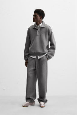 STITCH DETAIL JOGGER TROUSERS