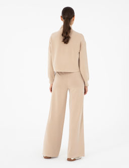 Bej Flare Fit Fermuar Detayl_ E_ofman Alt_ - Pierre cardin фото 4