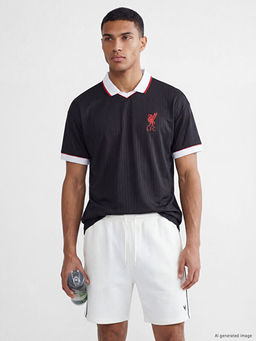 Polo Yaka Liverpool Nak??l? Erkek Spor Ti??rt