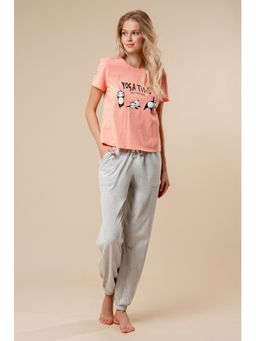 Домашняя пижама женская Индефини (Арт.3210TBC) - Indefini фото 3