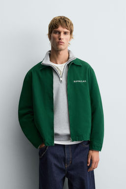 EMBROIDERED ZIP-UP JACKET - Zara фото 2