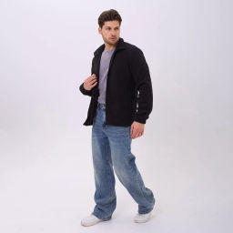 RODOS Толстовка на молнии мужская флис М-321 Синий  фото 32