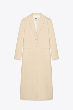 LONG FROCK COAT ZW COLLECTION - Zara фото 7