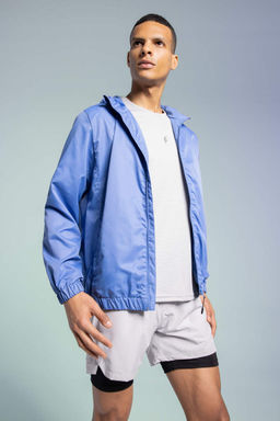 Пальто с капюшоном приталенного кроя DeFactoFit  фото 2