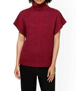 Жилет, темно-красный - Linea tesini фото 3