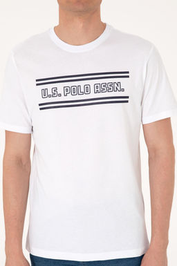 Erkek Beyaz Ti__rt - U.s. polo assn фото 5