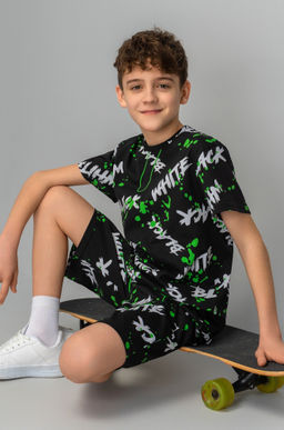 Хлопковый костюм для мальчика Happyfox