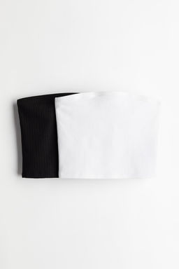 Pack de 2 tops de tubo cortos - H&m фото 5