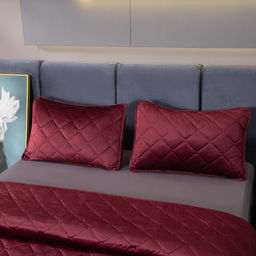 Велюровое покрывало ромб OVF033 160*220 50-70 1 шт