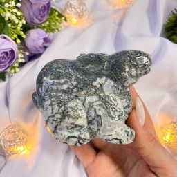 Кролик из Агата мохового