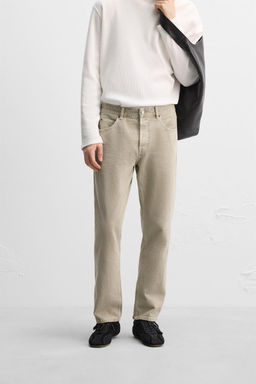 STRAIGHT-FIT REGULAR JEANS - Zara фото 32