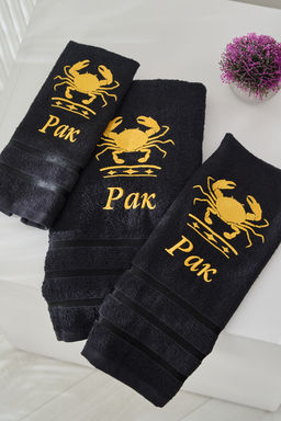 14418/10 Знаки зодиака полотенце махровое плотность 350гр