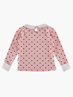 Футболка (лонгслив) с воротником UD 0994 бирюзовый - Mini maxi фото 6