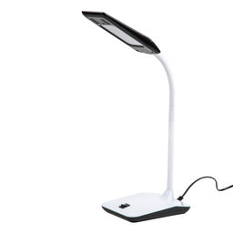 TLD-545 Black-White/LED/350Lm/3500K Светильник настольный, 4W. Механический выключатель. Черный с белым. ТМ Uniel