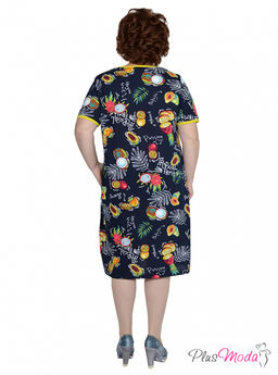 Халат Модель №664 размеры 44-84 - Plusmoda фото 6