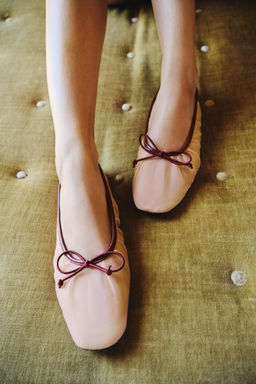 BAILARINA MESH LAZO / Rosa - Zara фото 2