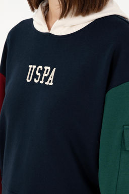 Женский темно-синий свитшот Неожиданная скидка в корзине - U.s. polo assn фото 14