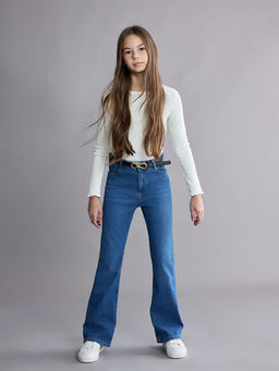 ?spanyol Pa?a K?z ?ocuk Jean Pantolon