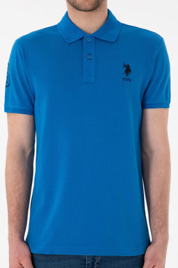 Erkek Kobalt Mavi Basic Ti__rt Sepette S_rpriz _ndirim - U.s. polo assn фото 7