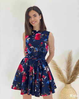 Платье Кэри (синий)