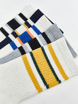 ?izgili Erkek ?ocuk Soket ?orap 5li - Waikiki фото 3