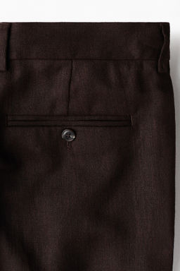 Pantal?n sastre en mezcla de lino Regular Fit - H&m фото 7